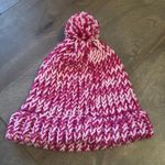 Handmade Winter Hat, Hot pink/Light Pink Crochet Hat Photo 0