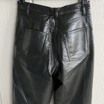 Aritzia  Wilfred Melina Vegan Leather Pants High Rise Straight - Admiral Black XS Photo 8