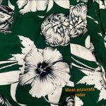 Lulus Flawless Moments Green Floral Print One-Shoulder Romper Photo 12