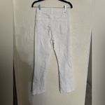 Mother superior denim the hustler ankle fray White Distressed Jeans size 26 Photo 5