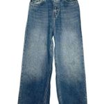 Frank and Oak Nina Wide Leg Jeans Size 25 Blue Photo 0