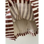 LK Bennett L.K. Bennett London Brown White Wavy Shift Sheath Dress USA 8 Dr Annelin Linen Photo 7