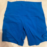 Lululemon  Blue Biker Shorts Align Photo 0