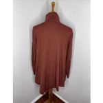 Peruvian Connection  Red Knit Longsleeve Turtleneck Tunic Medium M Photo 2