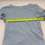 Princess Polly Lex Short Sleeve Top T-shirt in Sky Blue Size 4 Photo 2