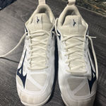Mizuno White and Blue Athletic Sneakers Size 10 Photo 0