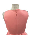 Halston Heritage  Cut Out Dress Parfait Pink Fit & Flare Size 6‎ Photo 8