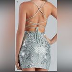 Windsor Makin' Magic Damask Sequin Mini Dress Photo 2