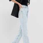 Gap High Rise ‘90s Loose Straight Jeans Light Indigo Destroy Wash Photo 13