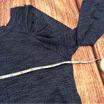 Free People Women’s  Juliette Blue Marbled Puff Sleeve 3/4 Sleeves Size L Photo 3