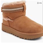 Ugg Classic Ultra Mini Alpsey Boot Chestnut/Dark Earth,Box&Dust Bag Included,8 Brown Photo 0