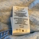 Rails Ingrid Raw Hem Shirt Light Acid Wash Size M Photo 4