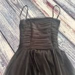 B. Smart Vintage  Whimsical Black and Pink Asymmetrical Hem Dress Photo 5