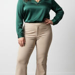 wilson's leather  Pelle Studio Cream Pants Size 12 Photo 0