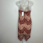 Bardot  Two-Tone Lace Dress Berry Pink zip up back sleeveless new NWT size 4 Photo 4
