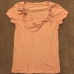 J.Crew  Scoop Neck T Shirt with Ribbon Detail Photo 0