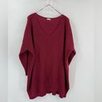 Free People Free People Sweater Womens Pink All Mine Slouchy Alpaca Blend Oversized size M Photo 1