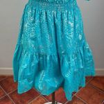 Michael Kors Michael  Cold Shoulder Smocked Fit + Flare Dress Photo 4