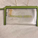 Michael Kors Jet Set Travel Large Clear Vinyl Wristlet Photo 4