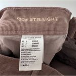 American Eagle  Outfitters Stretch Corduroy '90s Straight Pants Mauve Brown Photo 4