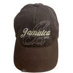 Vintage Jamaica 1962 Brown Adjustable Baseball Cap Size OS Photo 0