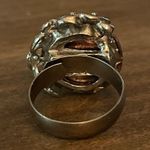 Head Vintage Indian  coin ring Photo 5