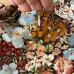 ZARA  Women’s Multicolor Floral Microfiber Belted Mini
Skirt Cottage Grandma XS Photo 11