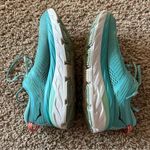 Hoka  One Bondi 7 Road Running Shoes Aquarelle Eggshell Blue Size 11 Photo 3