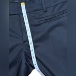 Gucci Black Silk Straight Leg Trousers Photo 8