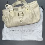 Marc Jacobs Marc Jacob’s Leather Small Cream Bag with Dust Bag Photo 1