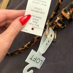 Loft Leopard Print Belt Rare hair calf xl Photo 1