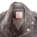 BLANK NYC Womens  Black Suede Moto Jacket - Size Small Photo 2