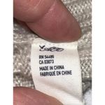 American Eagle AEO Open Knit Beanie Slouch Hat Cream Grey Lace Detail Women’s One Size Photo 7