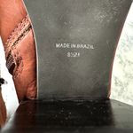 Matisse Victory Brick Leather Pointed Toe Booties Red Size 8.5 Photo 7