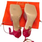 Nalebe Nude & Pink Stellar Mesh Rhinestone Chain Wildcard Pump 7 Photo 4