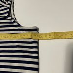 About A Girl navy and white striped jersey dress Sleeveless Size XL Casual Comfy Photo 2