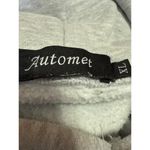 Automet Gray Fleece Long Sleeve Pockets Hooded Hoodie Sweatshirt Sweater Size XL Photo 2