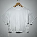 Daydreamer  Blondie Holographic Band Tee White Crop Top Women’s size M Photo 4