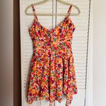 Princess Polly size 8 Barrett Strappy Mini Dress Multi Color Floral NWT Photo 5