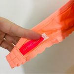 Victoria's Secret Victoria’s Secret coral scalloped lightly lined halter bikini swim top 36C Photo 3