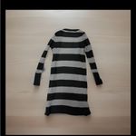 Takeout Charcoal and Light Gray Long Cardigan Black Size XL Photo 1