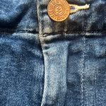 MOTHER Frayed Hem Jean Shorts in Blue Size 23 Photo 2