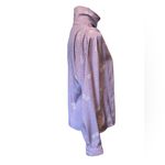 Ethereal Panther Vintage 70s Purple Hippie Dreamy Whimsical Floral Button Top Photo 5