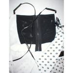 Sam Edelman New Womens Dress White Tank Black 6 Sleeveless Faux Leather Straps Photo 2