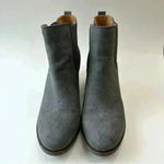 Kork-Ease KORKS Grey Leather‎ Heeled Women’s Booties Size 10M Photo 8