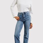 Rails Womens Jeans Blue The Topanga High Rise Straight Denim Streetwear Size 30 Photo 0