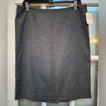 Trina Turk Classic Smoke Gray Pencil Skirt Lace Lining Nordstroms Size 10 M NWT Photo 10