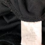 Kendall + Kylie Black Crushed Velvet Ankle Leggings Pants Elastic Waist Size XS Photo 7