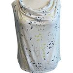 Nue Options Sleeveless Butterfly Cowl Neck Blouse Blouse 1X White Photo 0
