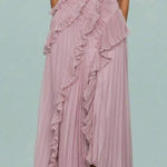 Dusty Pink Ruffle Dress Photo 0